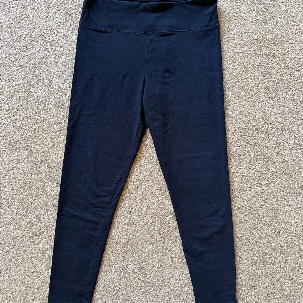 J. Crew Girls' Black High-Waist Leggings